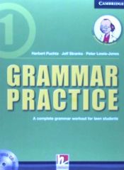 Portada de GRAMMAR PRACTICE 1+CD ROM ELEMENTARY TO PR