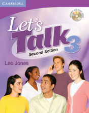 Portada de Let's Talk Student's Book 3 with Self-study Audio CD