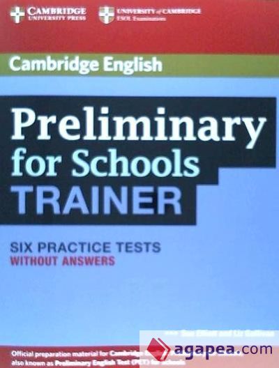 PRELIMINARY FOR SCHOOLS TRAINER WITHOUT ANSWERS CAMIN0SD