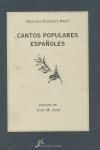 CANTOS POPULARES ESPAÑOLES