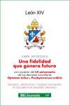 CARTA APOSTOLICA DEL SANTO PADRE LEON XIV UNA FIDELIDAD QUE