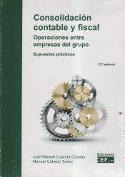 Portada de Consolidación contable y fiscal. Operaciones entre empresas del grupo. Supuestos prácticos