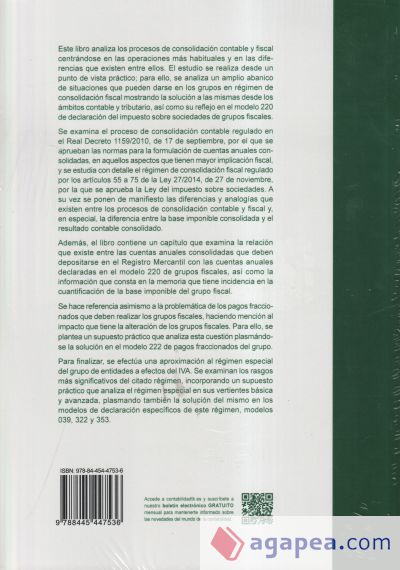 Consolidación contable y fiscal. Operaciones entre empresas del grupo. Supuestos prácticos