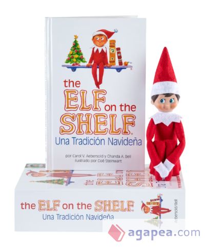 The Elf on the Shelf Muñeco Elfo Niño con cuento