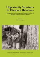 Portada de OPPORTUNITY STRUCTURES IN DIASPORA RELATIONS