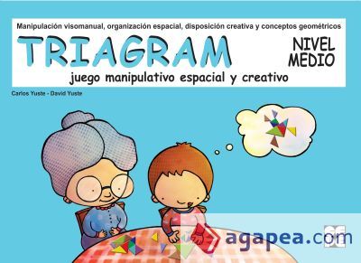 Triagram. Juego manipulativo espacial y creativo. Nivel medio