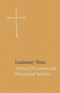 Portada de Lectionary Texts Pew Edition: Various Occasions and Occasional Services