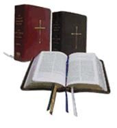 Portada de The Book of Common Prayer and the Holy Bible New Revised Standard Version: Red Bonded Leather