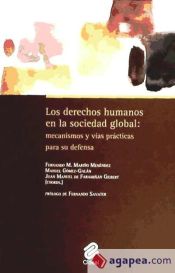 Portada de Los derechos humanos en la sociedad global: mecanismos y vías prácticas para su defensa