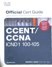 Portada de CCENT/CCNA ICND 1 100-105 Official Cert Guide