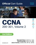 Portada de CCNA 200-301 Official Cert Guide, Volume 2