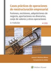 Portada de Casos prácticos de operaciones de reestructuración empresarial (2.ª Edición)