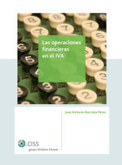 Portada de Las operaciones financieras en el IVA (Ebook)