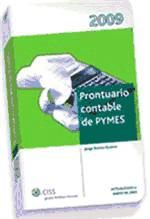 Portada de Prontuario Contable de Pymes 2009