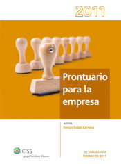 Portada de Prontuario para la Empresa 2011 (Ebook)