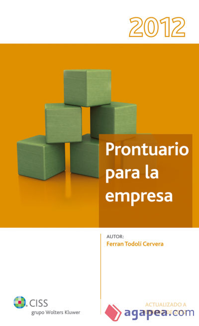 Prontuario para la Empresa 2012 (Ebook)