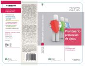 Portada de Prontuario protección de datos 2012