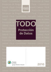 Portada de Todo protección de datos 2010