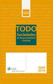 Portada de Todo sociedades de responsabilidad limitada 2009-2010