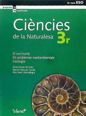 Portada de Ciències de la naturalesa, el cos humà, els problemas mediambientals, geologia, 3 ESO