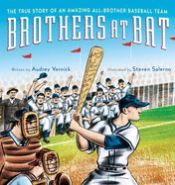 Portada de Brothers at Bat: The True Story of an Amazing All-Brother Baseball Team