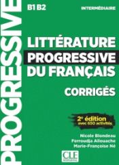 Portada de LITTÉRATURE PROGRESSIVE DU FRANÇAIS 2ª EDITION - CORRIGÉS - INTERMÉDIAIRE - NOUV
