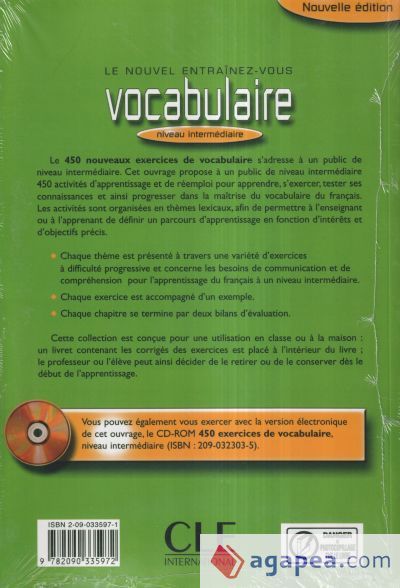 450 VOCABULAIRE NOUV EXERCICE+CORRIG INT