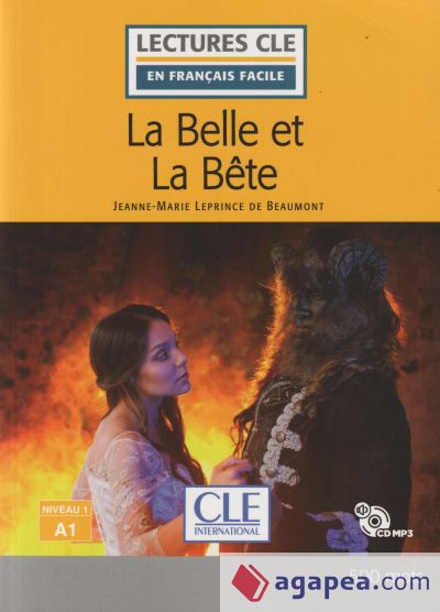 LA BELLE ET LA BÊTE - LIVRE - NIVEAU 1;A1 - LIVRE+CDAUDIO