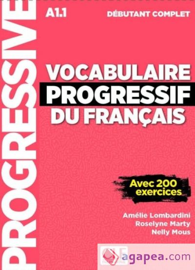 Vocabulaire progressif du français - Niveau débutant complet - Livre + CD + Livre-web - Nouvelle couverture