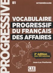 Portada de Vocabulaire progressif du français des affaires - Niveau intermédiaire - Livre + CD - 2ème édition - Nouvelle couverture