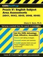 Portada de CliffsTestPrep Praxis II: English Subject Area Assessments (0041, 0042, 0043, 0048, 0049)
