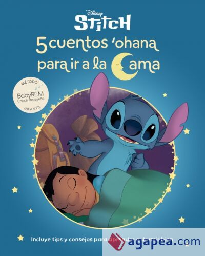 5 cuentos de Stitch para ir a la cama (Cuentos Disney)