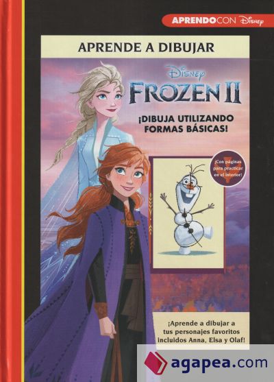 Aprende a dibujar Frozen II (Crea, juega y aprende con Disney)