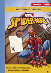 Portada de Aprende a dibujar a Spider-Man (Crea, juega y aprende con Marvel)