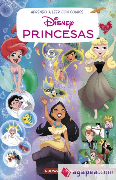 Aprendo a leer con cómics Disney - Las historias más divertidas de PRINCESAS DISNEY