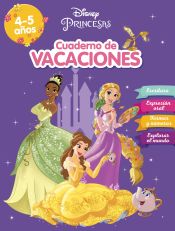 Portada de Cuaderno de vacaciones Princesas. 4-5 años (Aprendo con Disney)