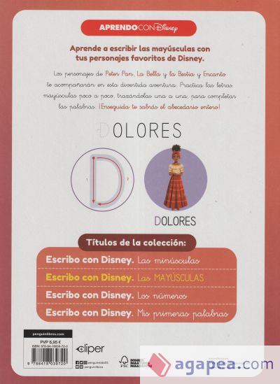 Escribo con Disney. Las mayúsculas (Aprendo a escribir con Disney)