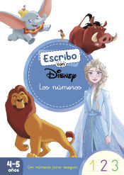 Portada de Escribo con Disney. Los números (Aprendo a escribir con Disney)