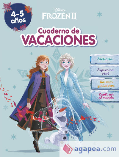 Frozen. Cuaderno de vacaciones (4-5 años) (Disney. Cuaderno de vacaciones)