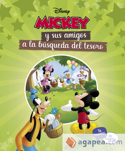 Mickey y sus amigos a la búsqueda del tesoro (Te cuento, me cuentas una historia Disney)