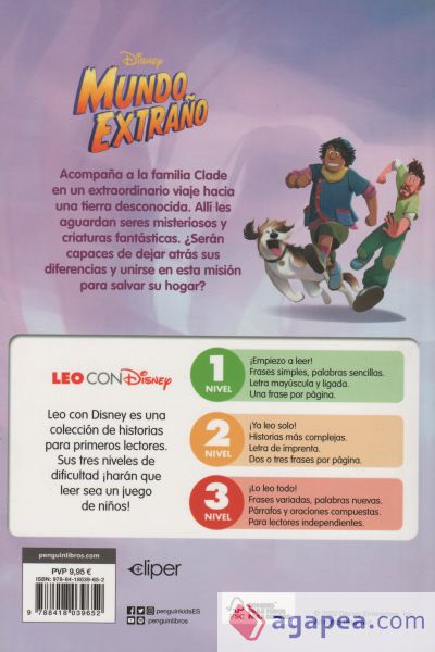 Mundo Extraño. Leo con Disney Nivel 3