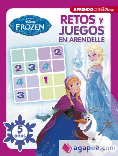 Retos y juegos en Arendelle. 5 años