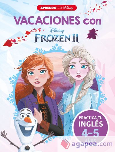 Vacaciones con Frozen II. Practica tu inglés (5 años)