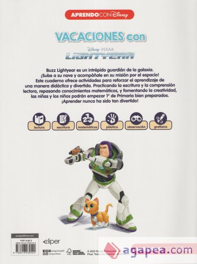 Vacaciones con Lightyear. Me preparo para 1o