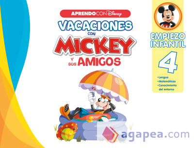 Vacaciones con Mickey y sus amigos. Empiezo infantil 4