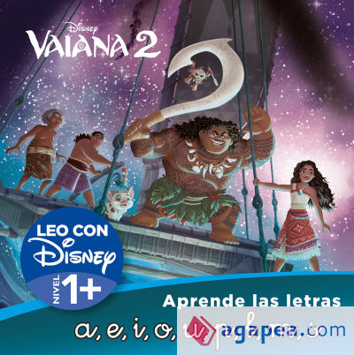 Vaiana 2. Leo con Disney (Nivel 1+) (Disney. Lectoescritura)