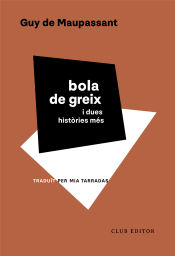 Portada de Bola de greix i dues històries més