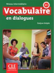 Portada de Vocabulaire en dialogues - Niveau Intermédiaire - Livre + CD - 2 édition