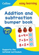 Portada de Addition and Subtraction Bumper Book Ages 5-7
