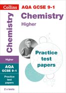 Portada de GCSE Chemistry Higher AQA Practice Test Papers